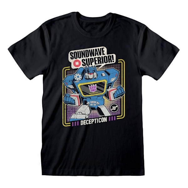 Transformers T-Shirt Soundwave Superior Size L multifärg