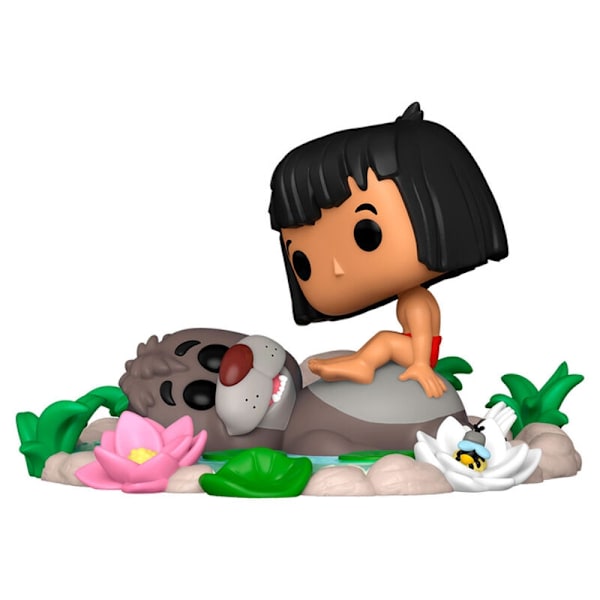 POP figure Moment Disney El Libro de la Selva Baloo & Mowgli Multicolor