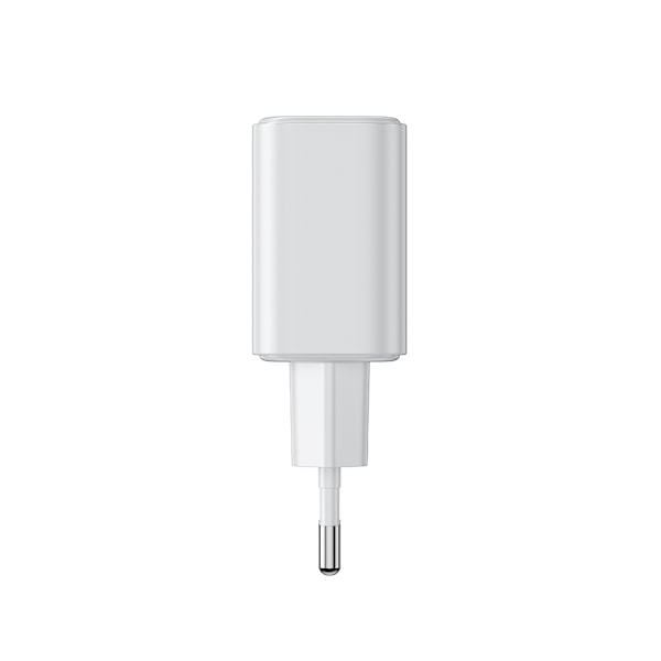 EU Joyroom JR-TCF05 20W USB-A USB-C charger + USB-C cable - white White