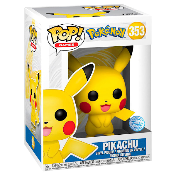 POP figure Pokemon Pikachu multifärg