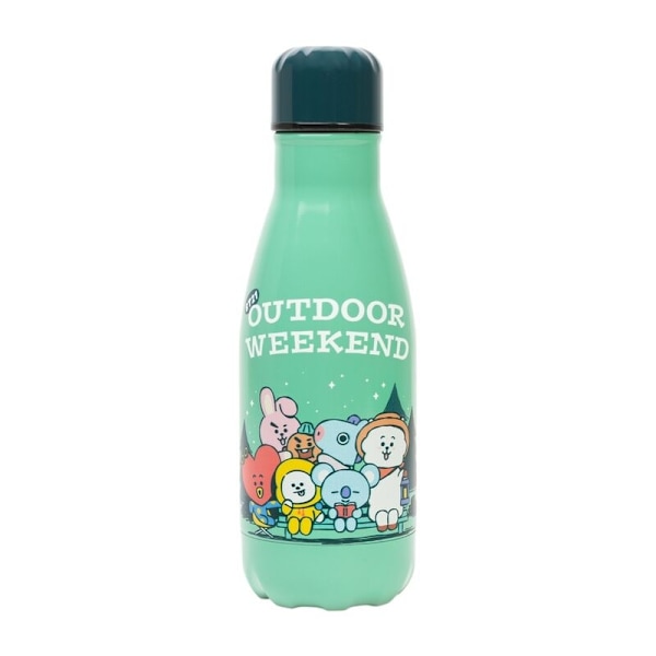 BT21 Outdoor Weekend stainless steel bottle 260ml multifärg