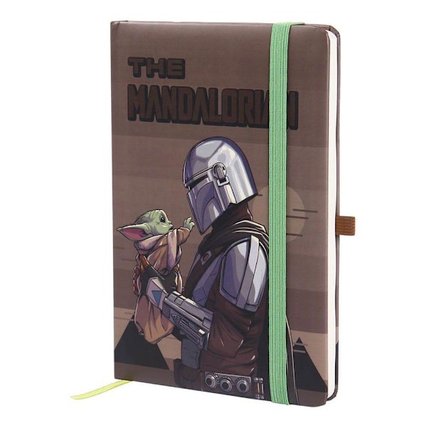 Star Wars: The Mandalorian Premium Notebook A5 The Mandalorian x Grogu multifärg