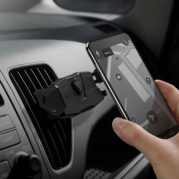 Spigen Click.R Car Air Vent Holder - Black Black