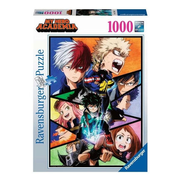 My Hero Academia Jigsaw Puzzle Collage (1000 pieces) Multicolor