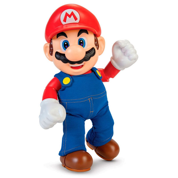 Nintendo Super Mario - Mario Its A Me interactive english figure 36cm multifärg