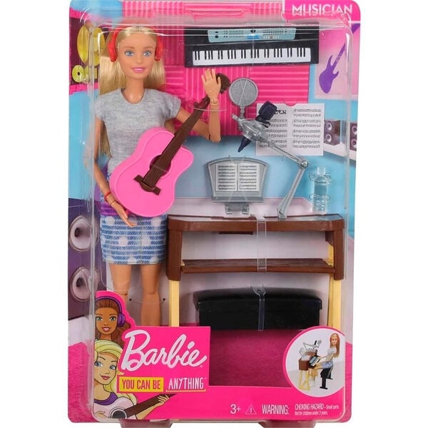 Barbie music doll multifärg