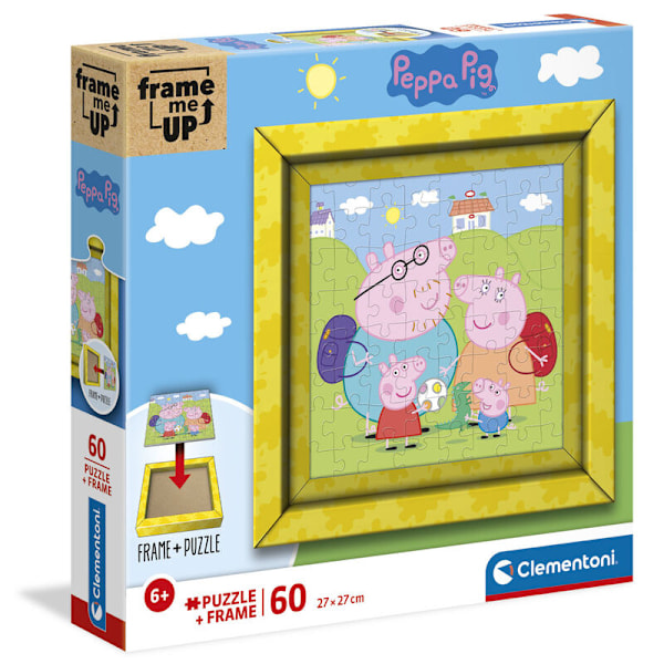 Peppa Pig Frame me Up pussel 60st multifärg