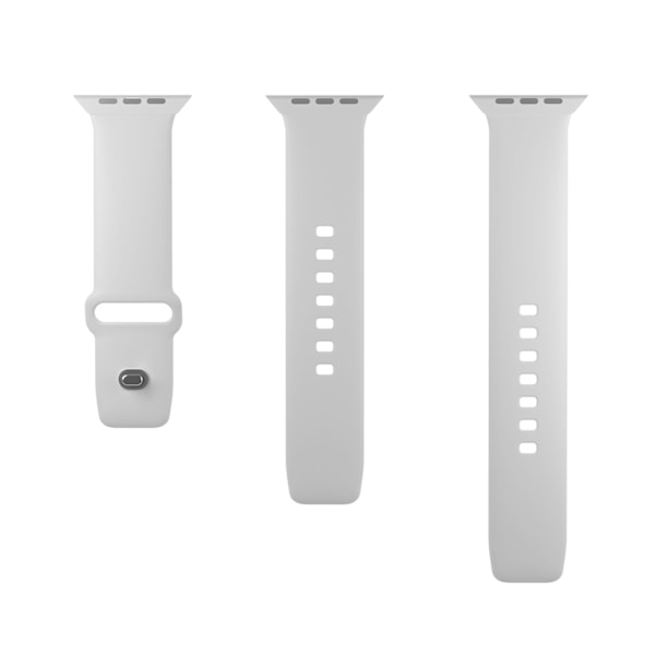 Puro Icon Silicone Strap for Apple Watch 38 / 40 / 41 mm - White (2 pcs.)