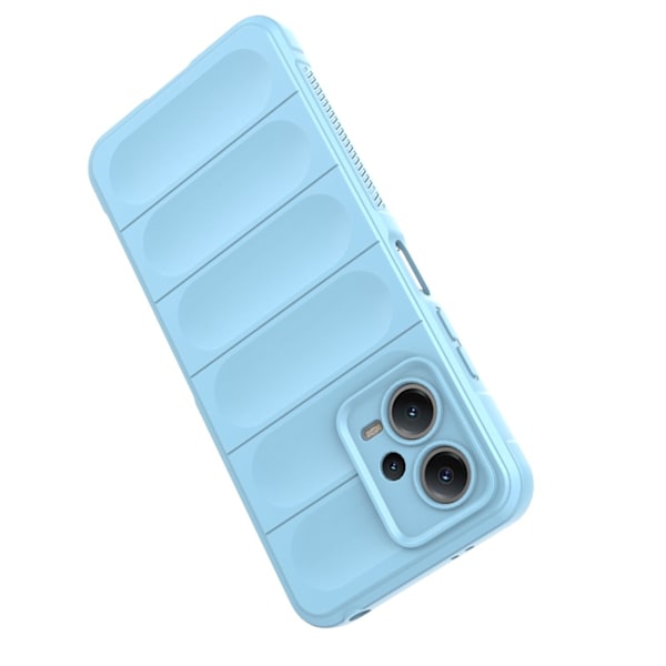 Magic Shield Case Cover for Xiaomi Redmi Note 12 5G / Poco X5 5G Flexible Armor Cover Light Blue Blue