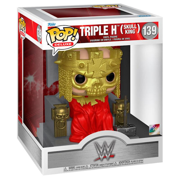 POP figure Deluxe WWE Triple H Skull King Multicolor