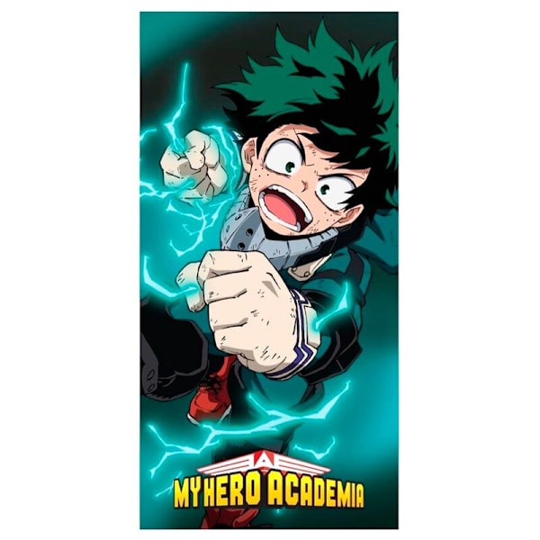 Minun Hero Academian puuvillainen rantapyyhe Multicolor