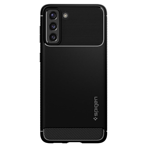 Spigen Rugged Armor Case for Samsung Galaxy S21 - Matte Black Black