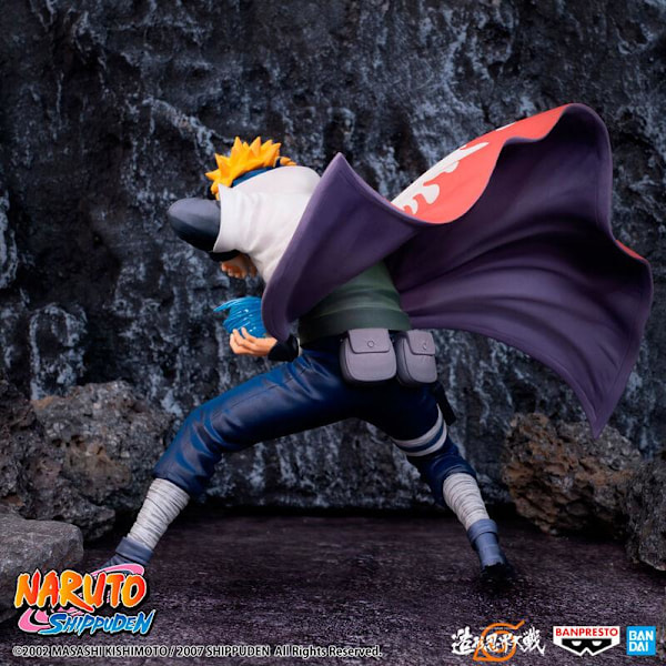 Naruto Shippuden Banpresto F Colosseum Namikaze Minato figure 12cm multifärg