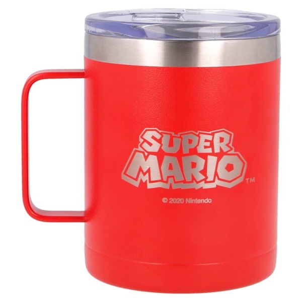 Nintendo Super Mario Bros ruostumattomasta teräksestä valmistettu termosmuki 380ml Multicolor