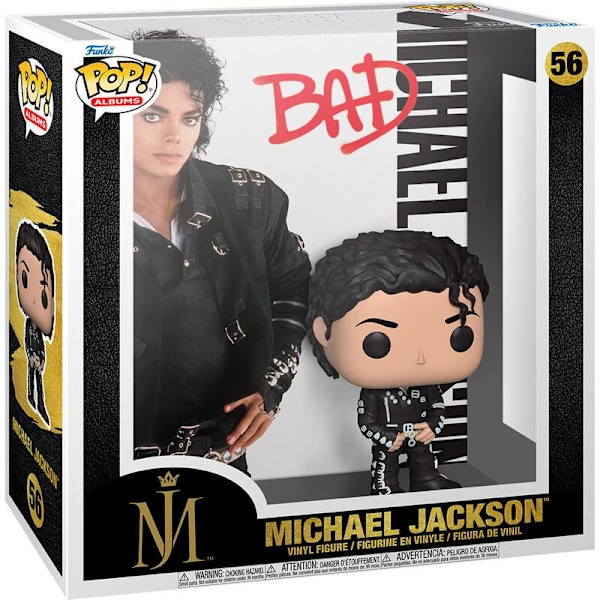 POP figure Albums Michael Jackson Bad Multicolor