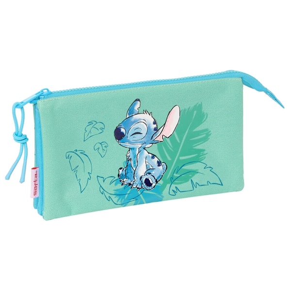 Disney Stitch Aloha triple pencil case multifärg