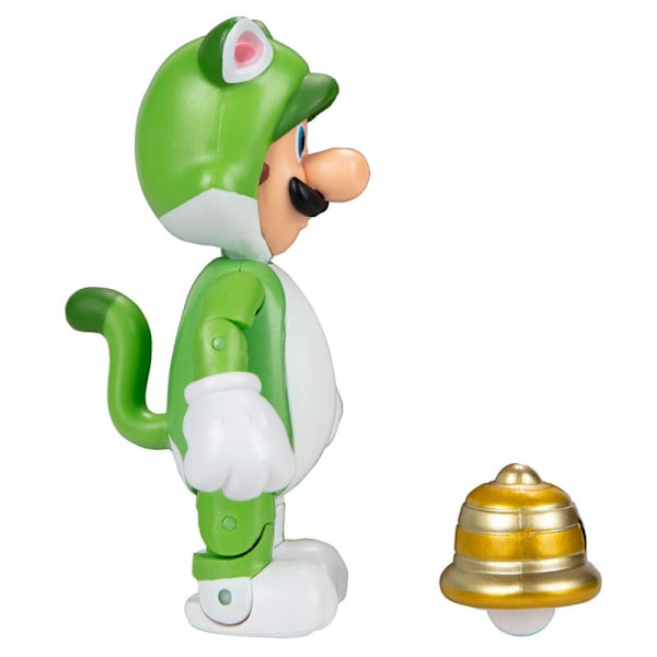 Nintendo Super Mario Cat Luigi figure 10cm multifärg