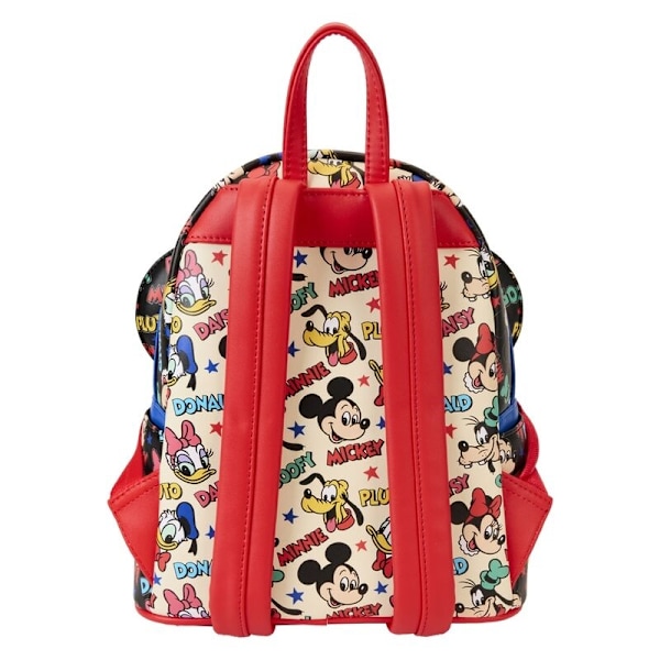 Loungefly Disney Classic Mickey and Friends backpack + headband 26cm Multicolor