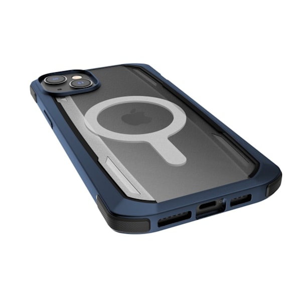 Raptic X-Doria Secure Case for iPhone 14 Pro Max with MagSafe armored cover blue Blue