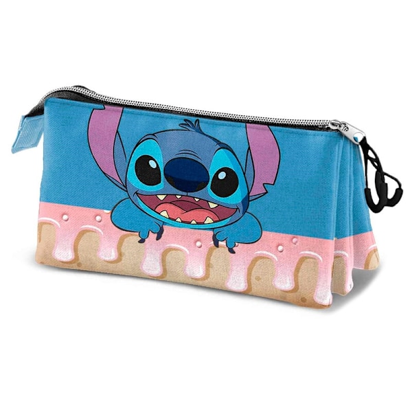 Disney Stitch Cake triple pencil case Multicolor