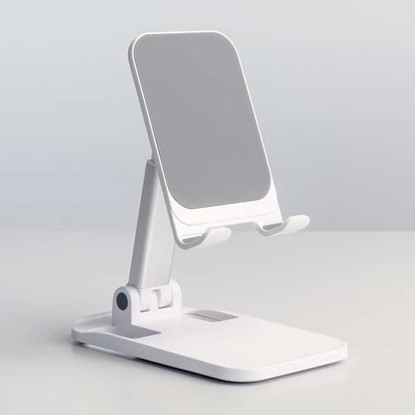 Wozinsky Desk Phone Stand Tablet Stand Foldable White (WFDPS-W1) White