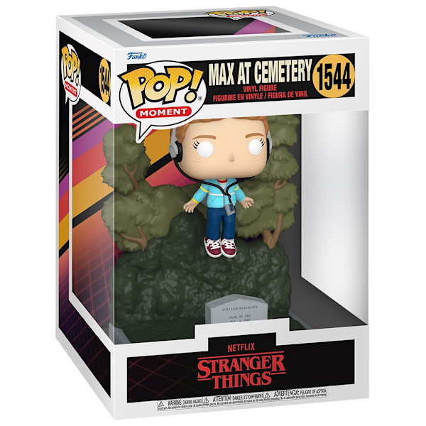 POP figure Moments Stranger Things Max at Cemetery Multicolor