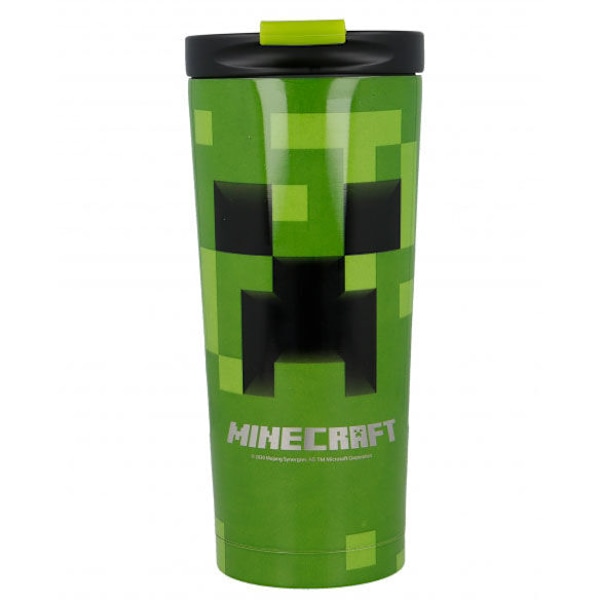 Minecraft glass i rustfritt stål 425ml Multicolor