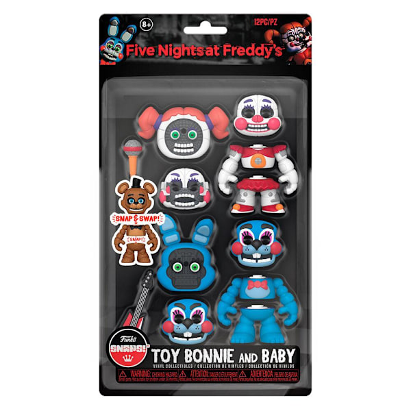 POP pack 2 figures Five Nights at Freddys Toy Bonnie and Baby multifärg