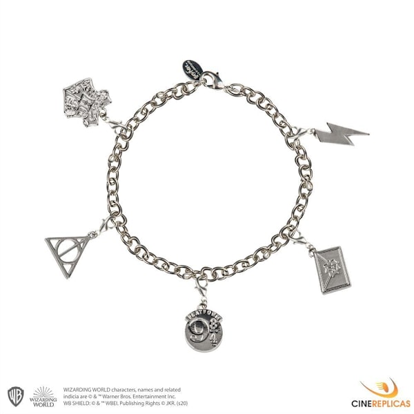 Harry Potter Charm Armbånd Symboler Multicolor