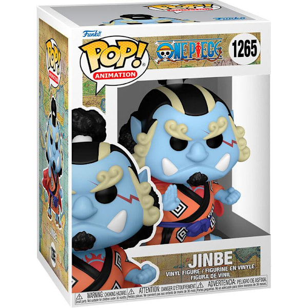 POP figure One Piece Jinbe Multicolor