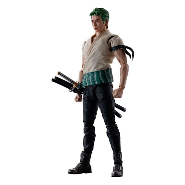 One Piece S.H. Figuarts Action Figure Roronoa Zoro (Netflix) 14 cm multifärg