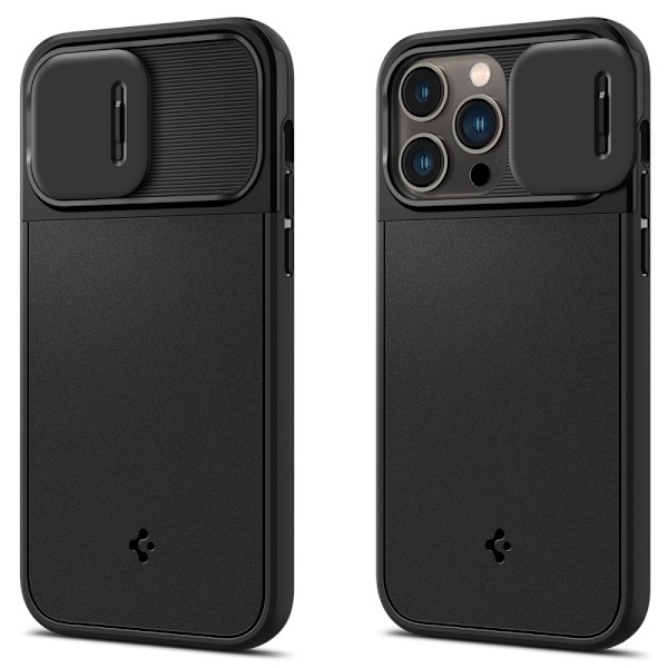 Spigen Optik Armor Mag case with MagSafe for iPhone 14 Pro - black Black