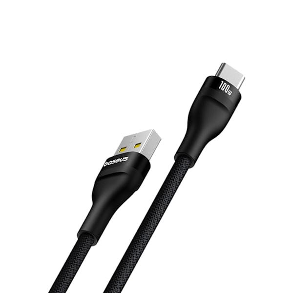 Baseus Flash 2 USB-A / USB-C cable 100W 2 m - black Black