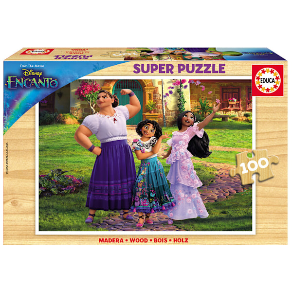 Disney Ecanto puzzle 100pcs multifärg