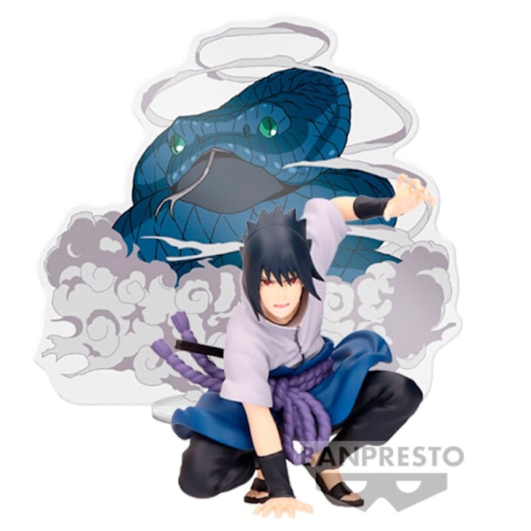 Naruto Shippuden Panel Spectacle Sasuke Uchiha Special figure 9cm multifärg