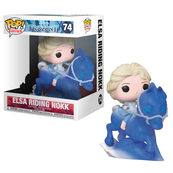 Samlerobjekter Funko POP Disney Frozen II 74 Elsa ridding Nokk Multicolor