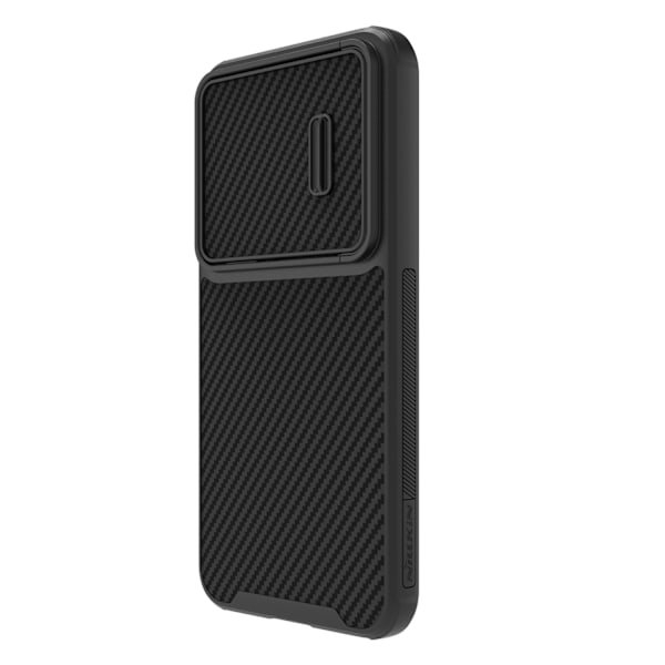 Nillkin Synthetic Fiber S Case for Samsung Galaxy S23, camera cover, black Black