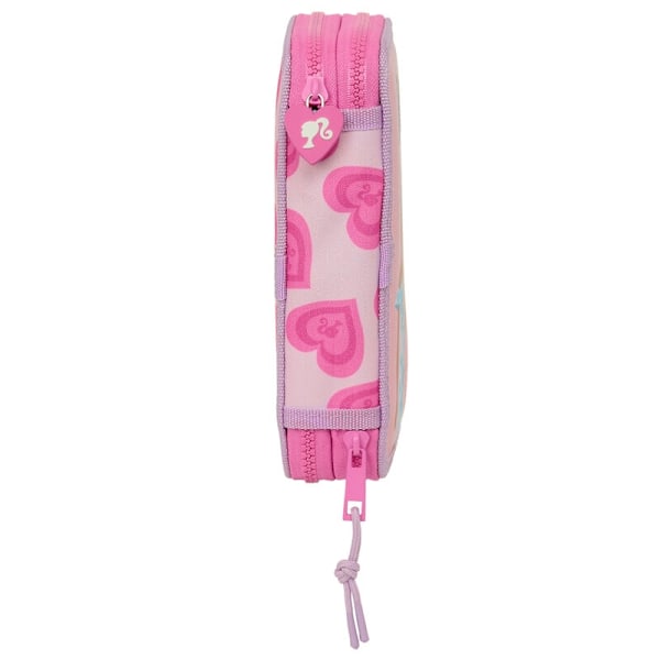 Barbie Love double pencil case 28pcs multifärg