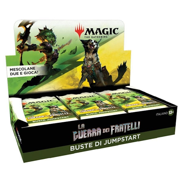 Magic the Gathering La Guerra dei Fratelli Jumpstart Booster Display (18) italian Multicolor