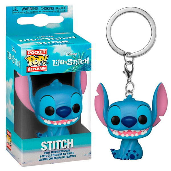 Pocket POP keychain Disney Lilo and Stitch - Stitch Multicolor