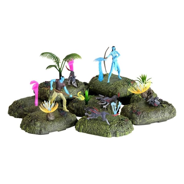 Avatar W.O.P Blind Box Blacklight Glow Figures Display (24) Multicolor