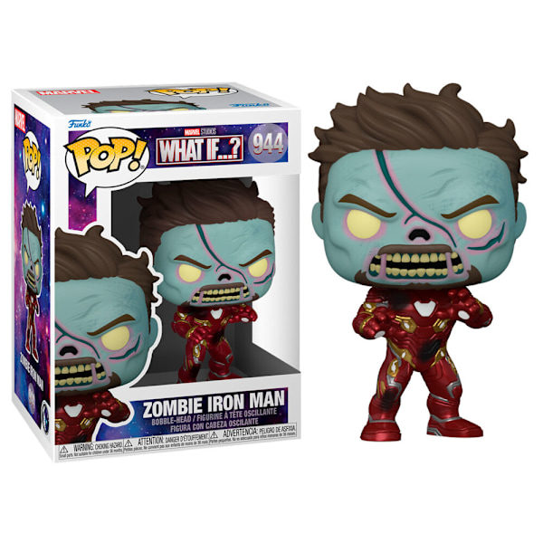 POP-figur Marvel What If Zombie Iron Man multifärg