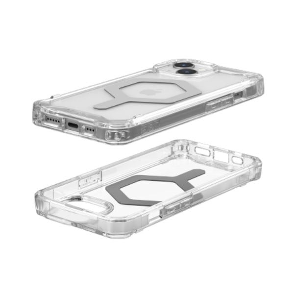 UAG Plyo Magsafe case for iPhone 15 - transparent and gray Gray || Transparent