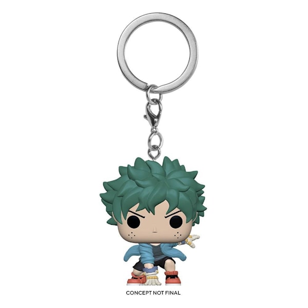 My Hero Academia Pocket POP! Vinyl Keychains 4 cm Deku w/ Gloves Display (12) multifärg