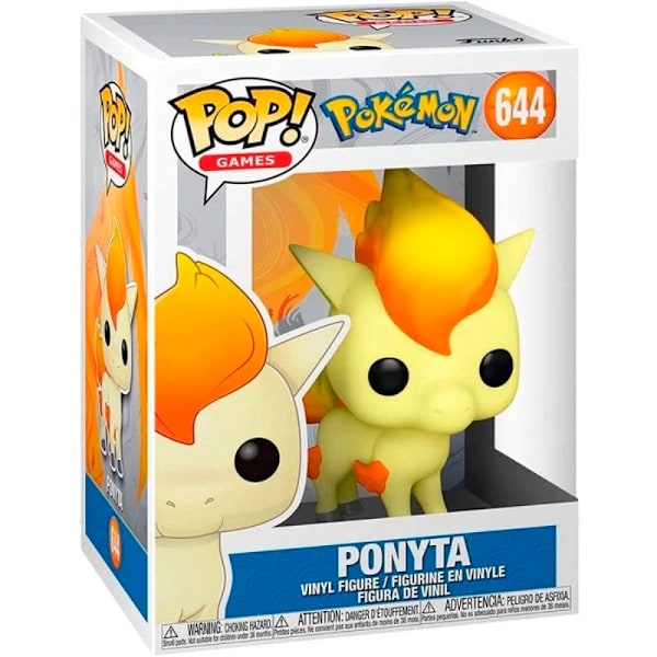 POP figure Pokemon Ponyta Multicolor