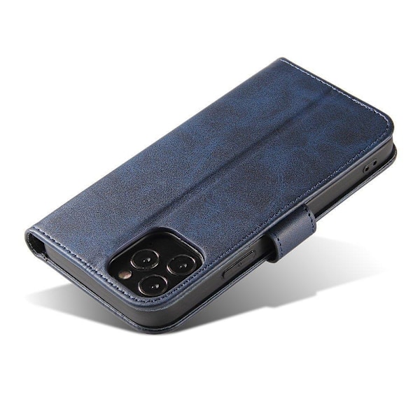 Magnet Case elegant case case cover with a flap and stand function Poco M4 Pro 5G blue Blue