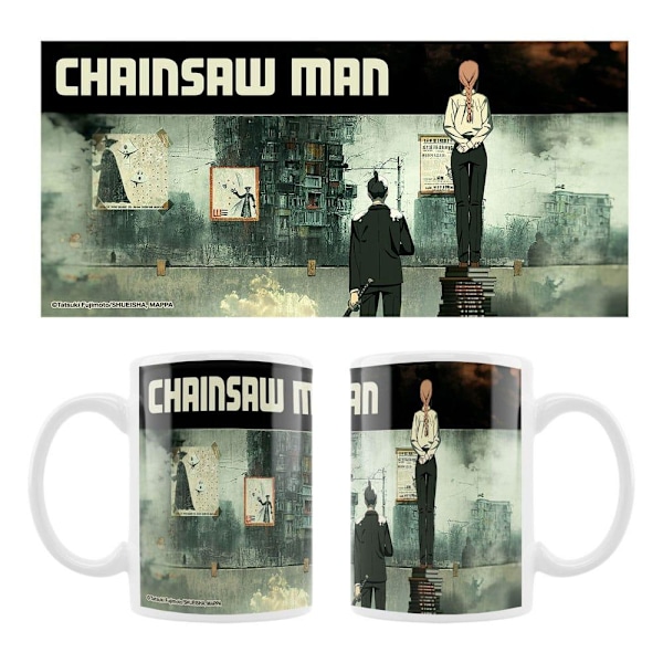 Chainsaw Man Ceramic Mug Makima & Aki multifärg