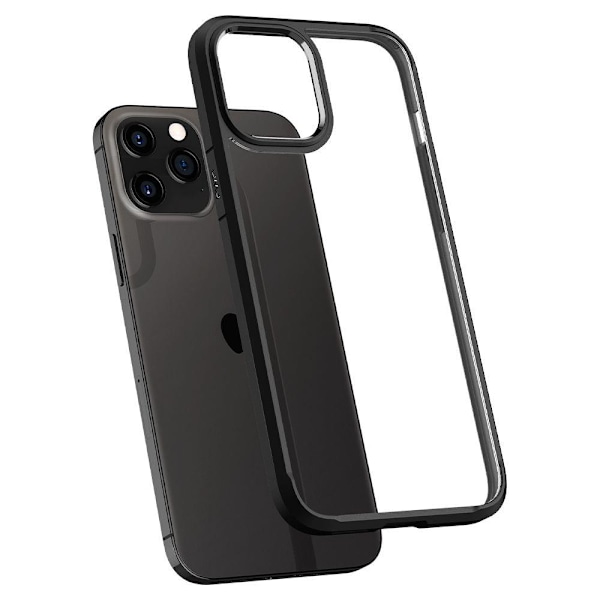 Spigen Ultra Hybrid Case for iPhone 12 / iPhone 12 Pro - Matte Black Black