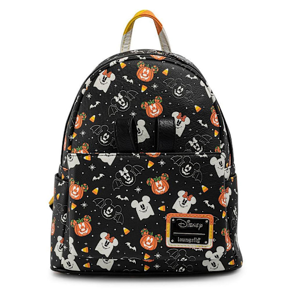 Loungefly Disney Mickey and minnie Spooky Halloween Backpack + headband set 27cm Multicolor