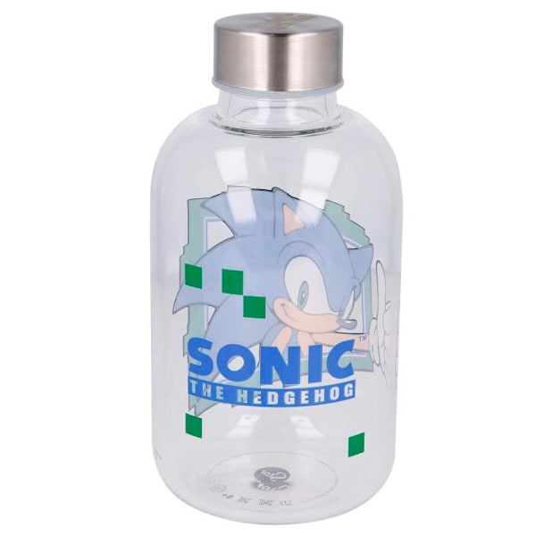 Sonic The Hedgehog glasflaske 620ml Multicolor